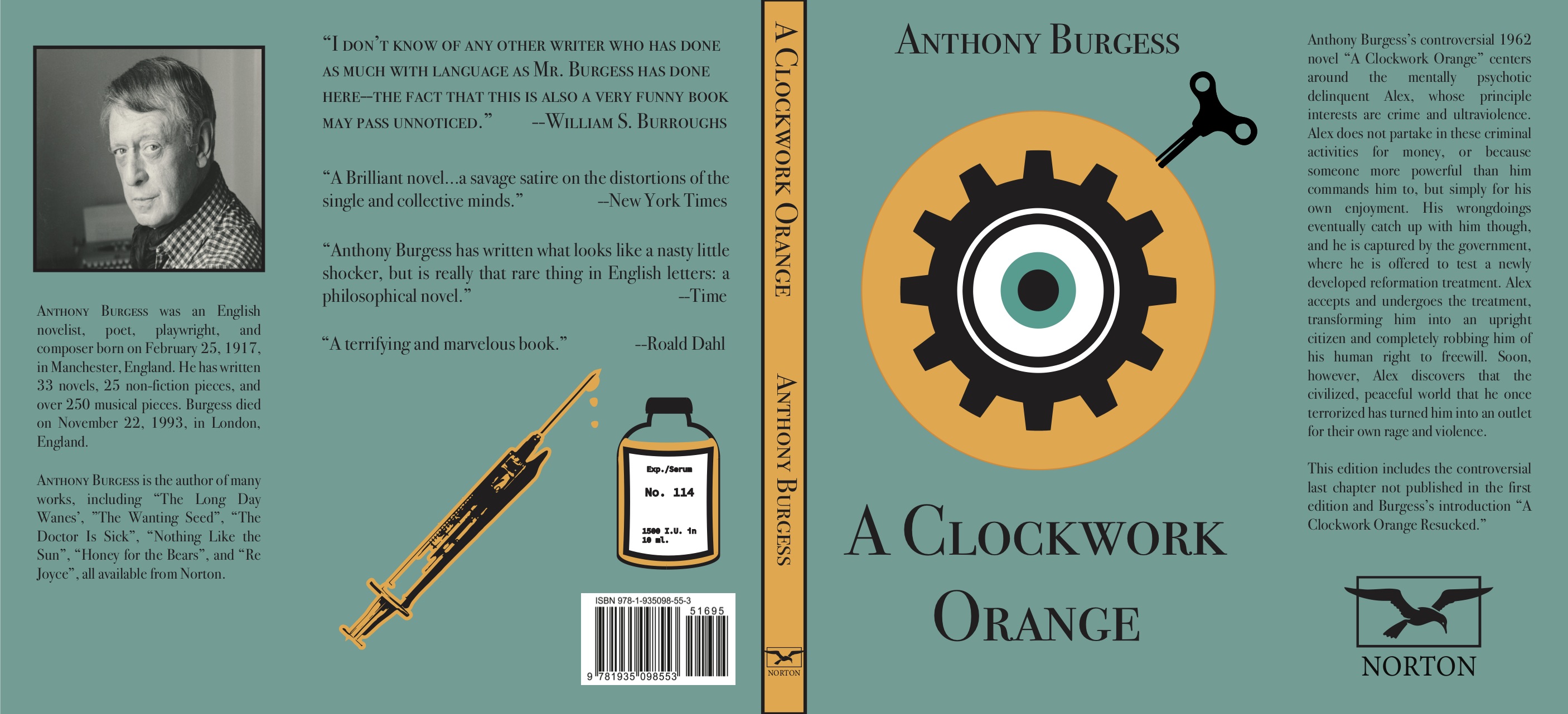 A Clockwork Orange Book Jacket