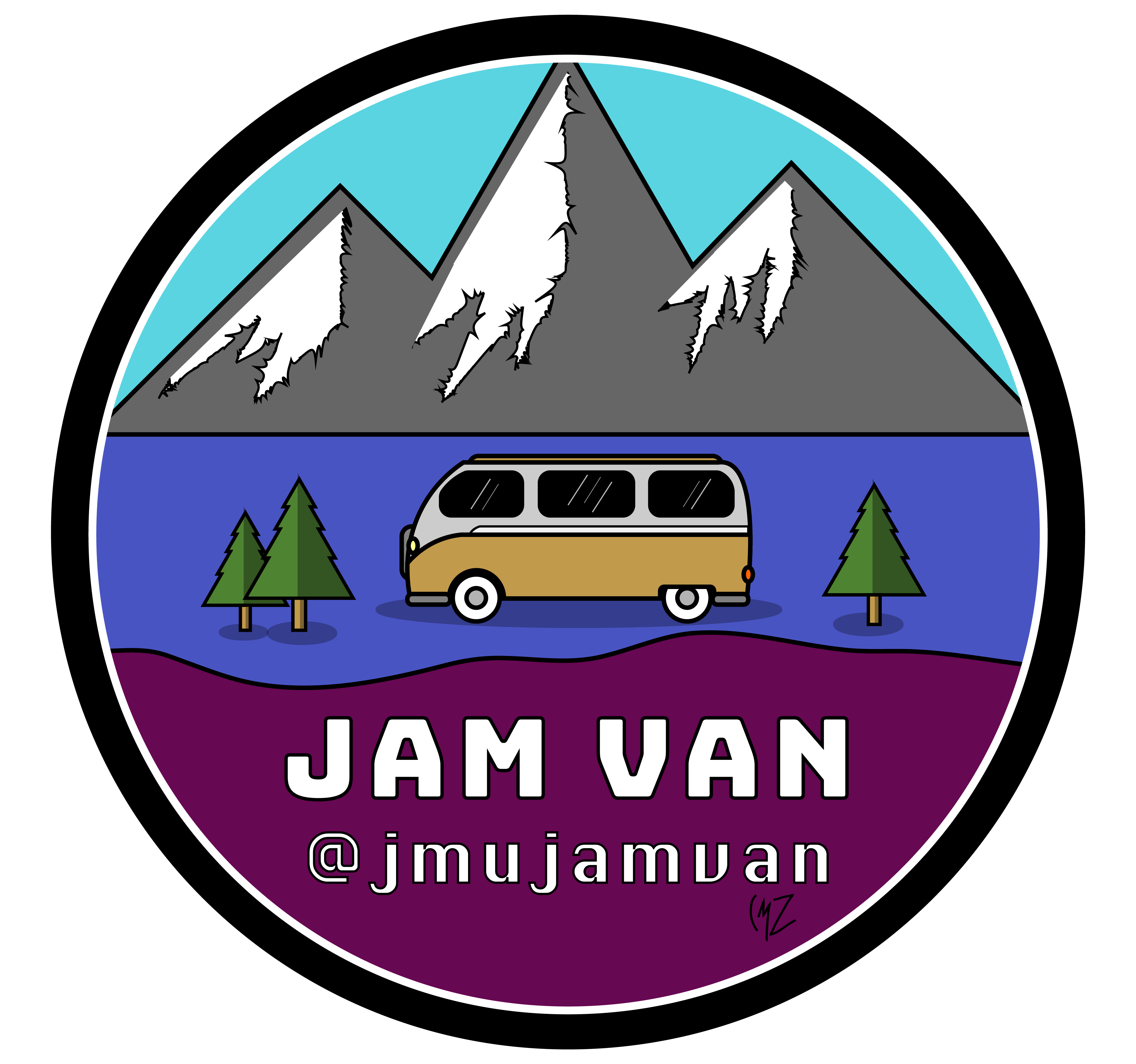 JMU Jam Van Logo