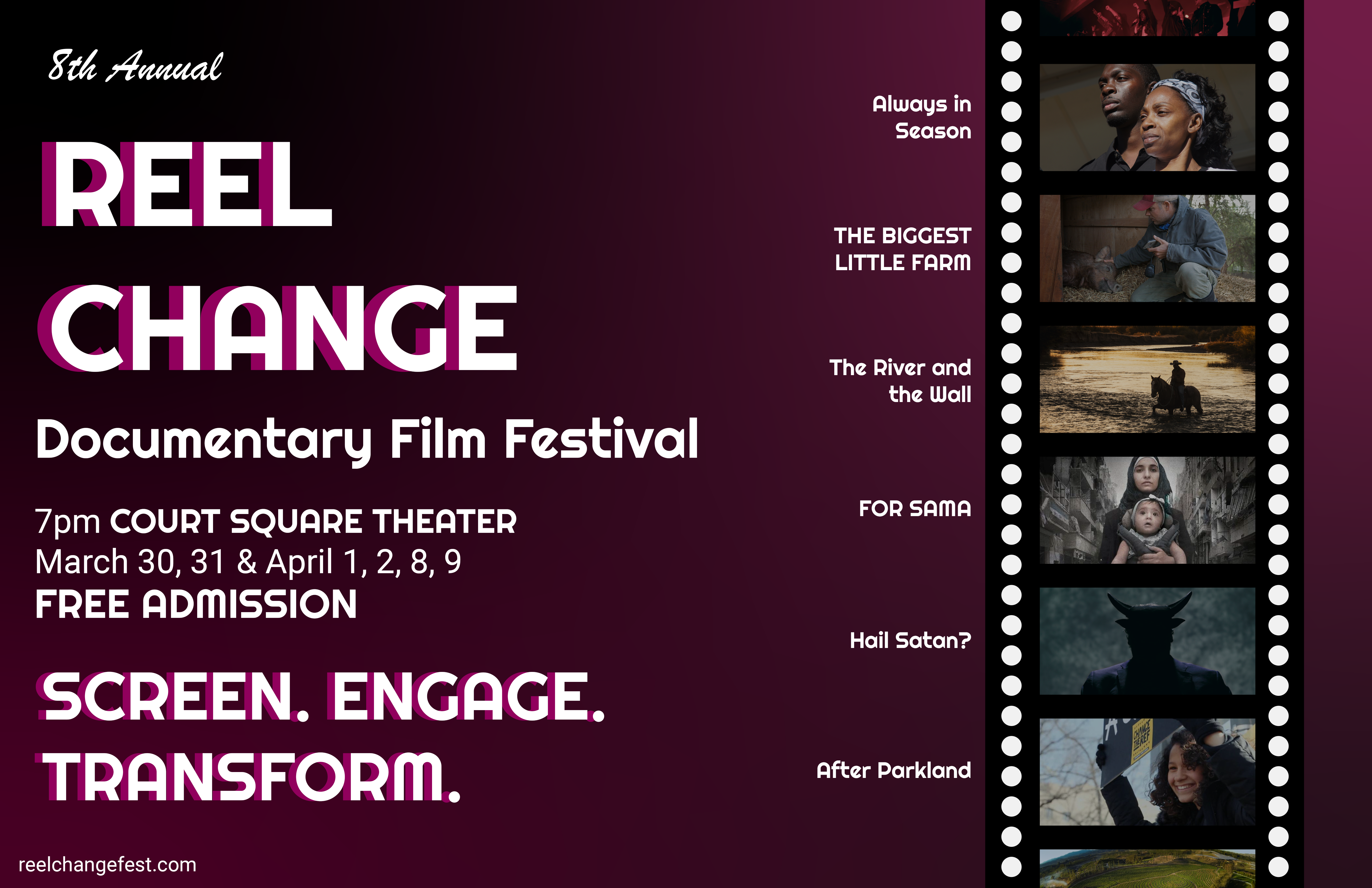 Reel Change Poster